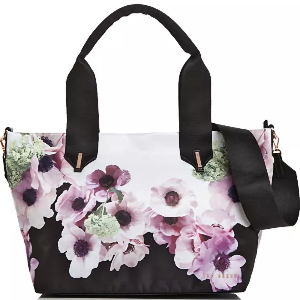 TED BAKER NEOPOLITAN SMALL NYLON TOTE